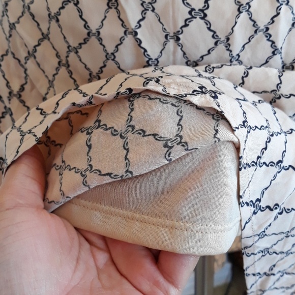 Patterned tan dress NWT - Picture 5 of 6